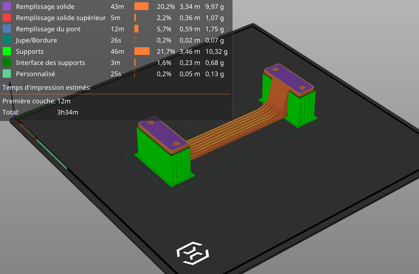 Garage door handle with stiffener by Girard Station Download free STL model