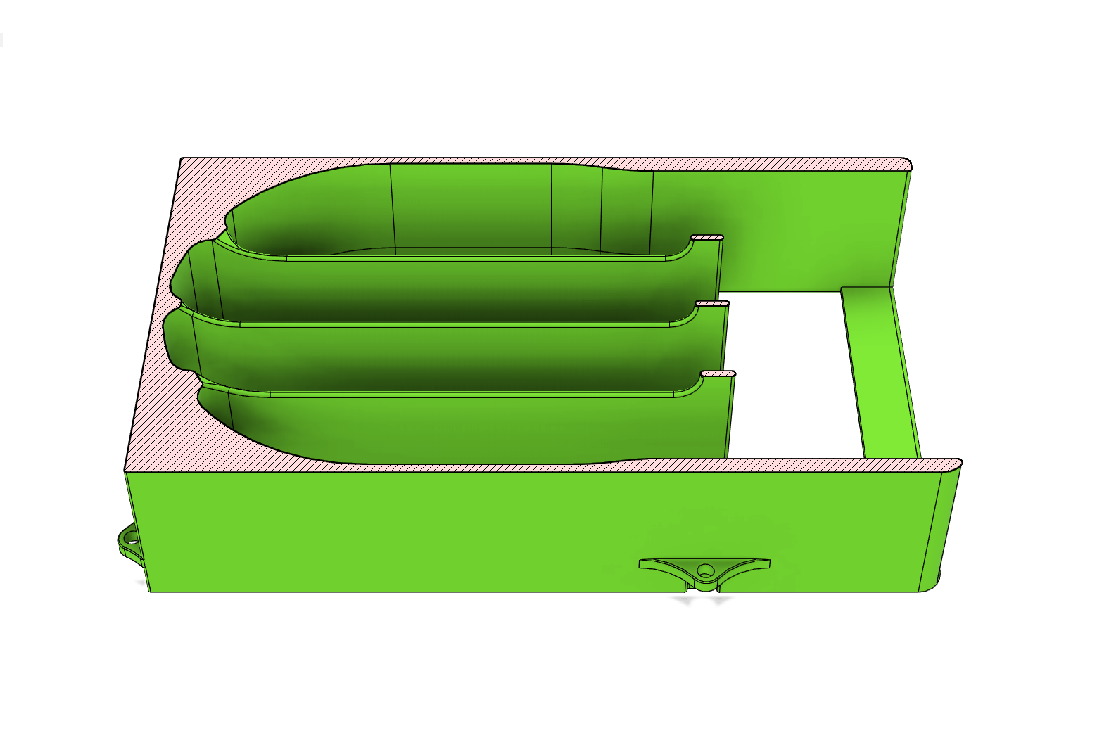 Chamber Fan Duct For P1P/P1S (no Support) By Suit | Download Free STL ...