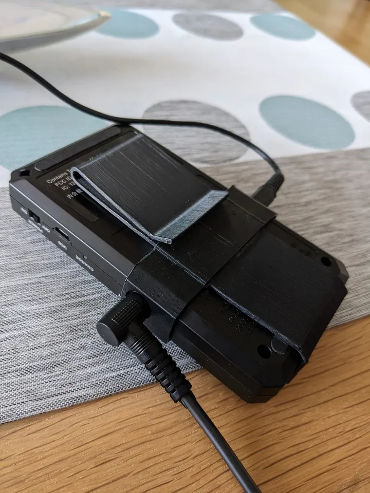 Belt Clip for Pocket GT Headphone Amplifier by Rene De91