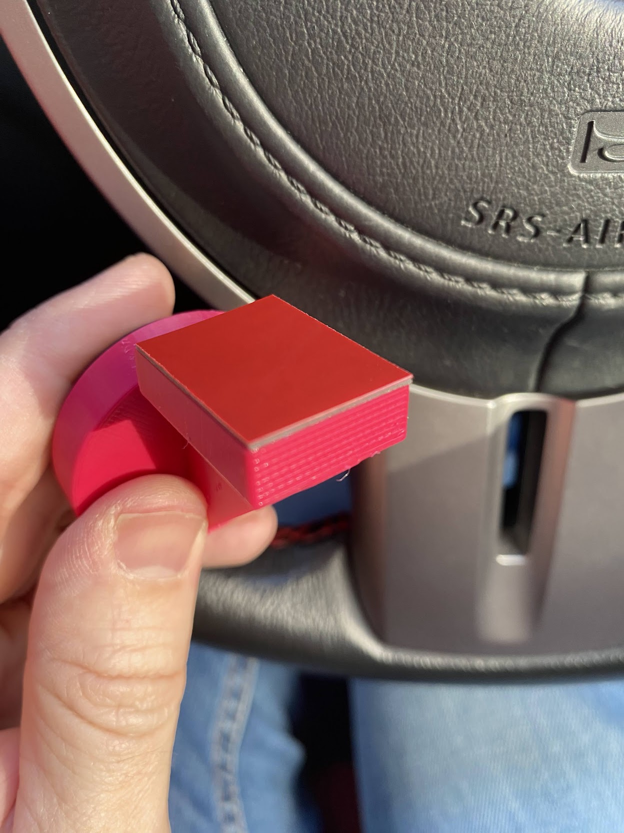 Steering Wheel Remote Controller Mount by kenneyd | Download free STL ...