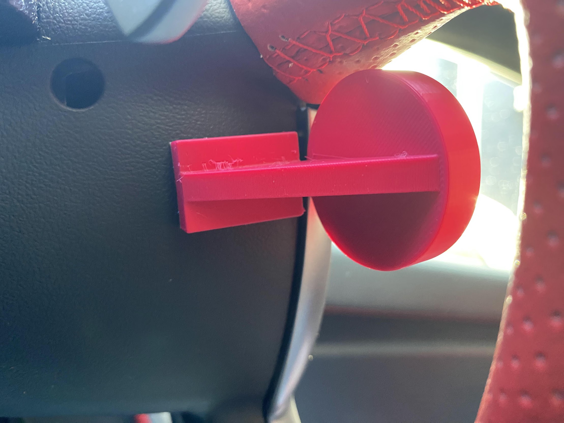 Steering Wheel Remote Controller Mount by kenneyd Download free STL