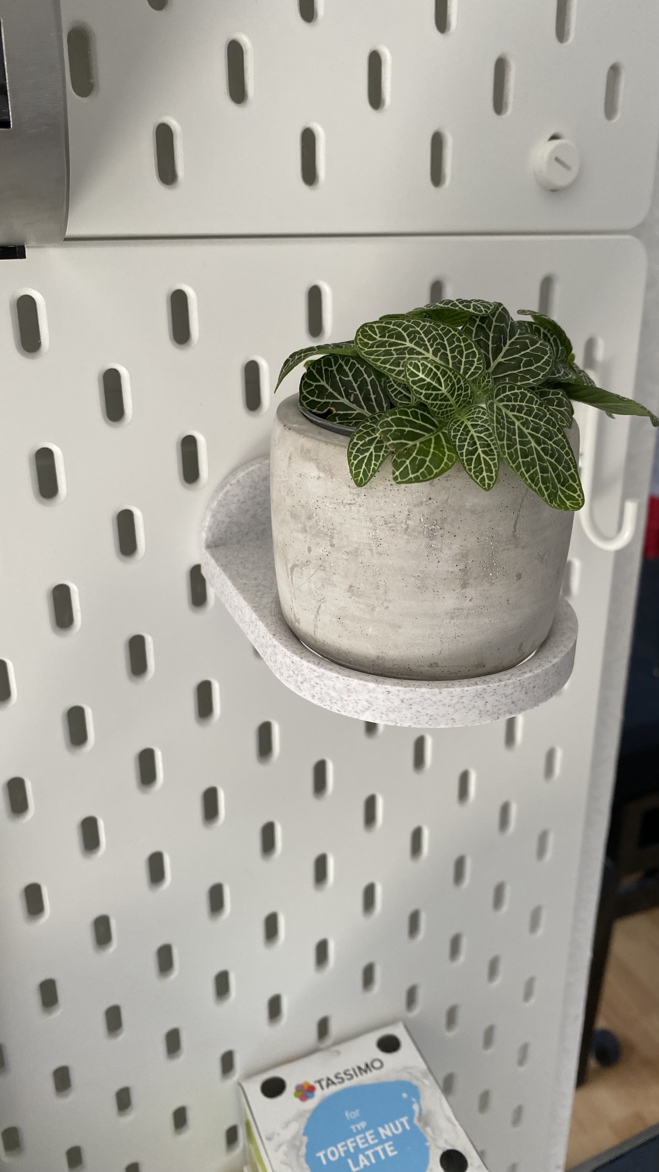 Flower Pod Holder IKEA Skadis by pcuser333 Download free STL model