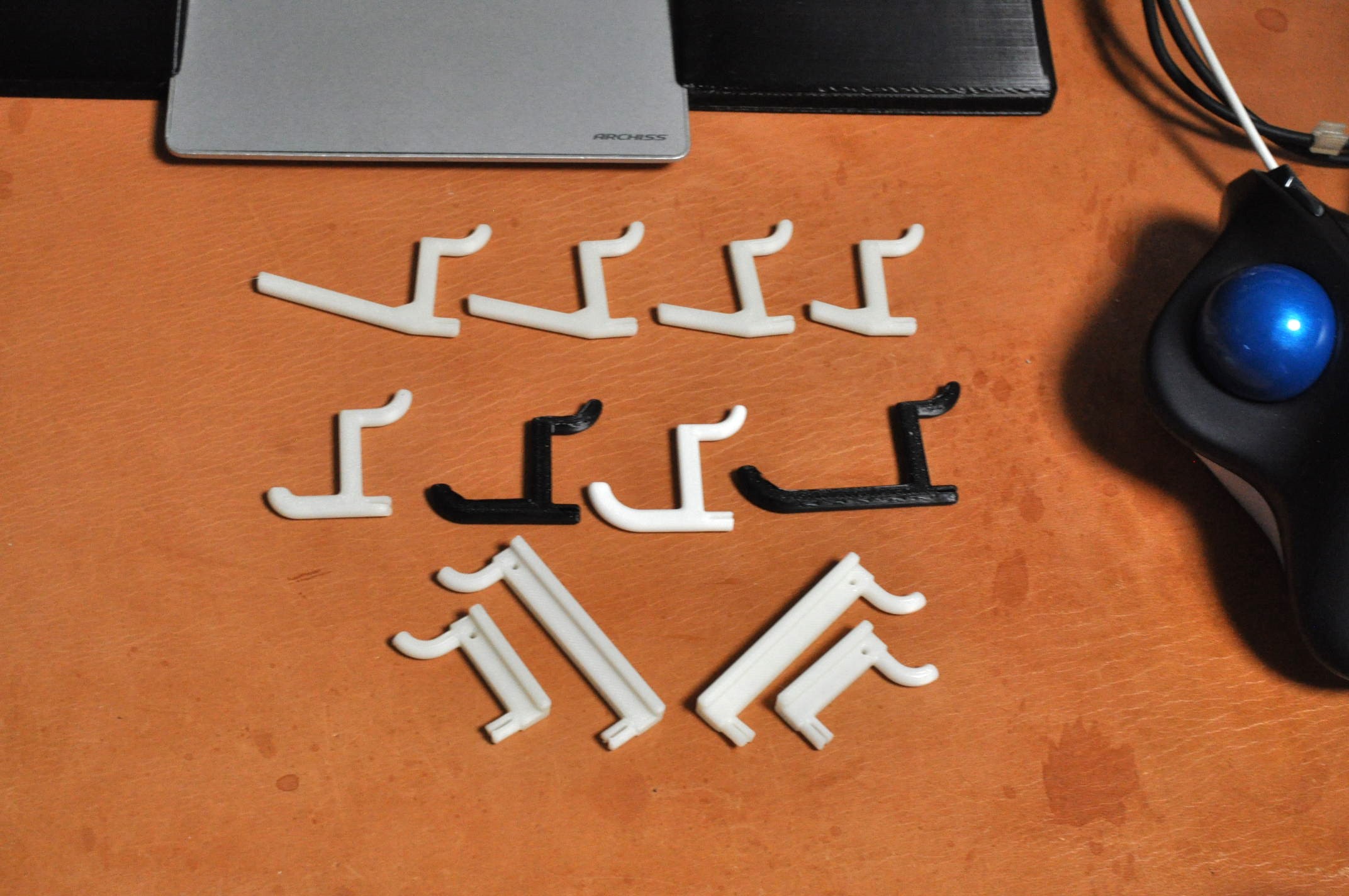 Pegboard hook & mount sets by Penguin_holic Download free STL model