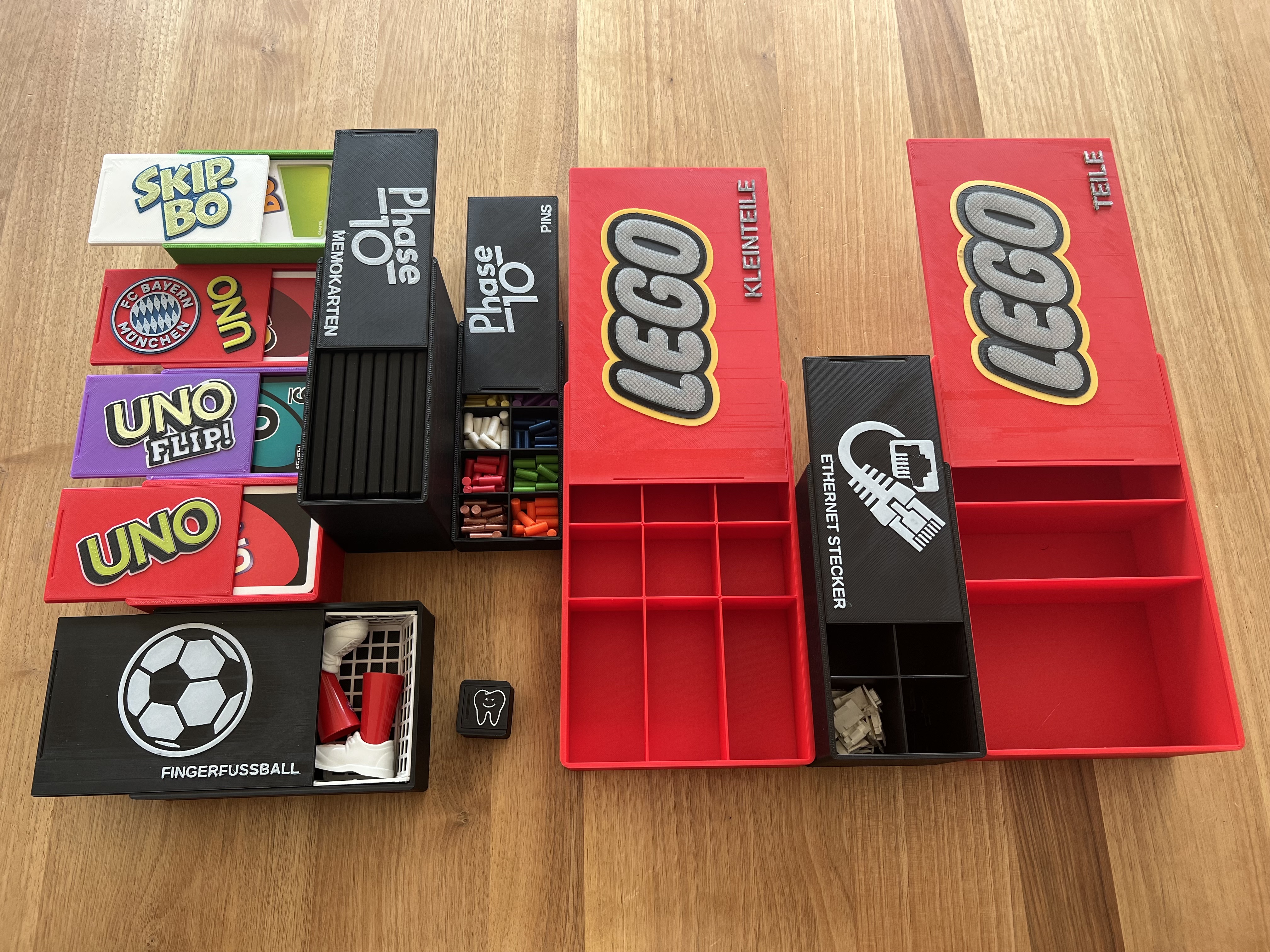 customizable box with sliding lid