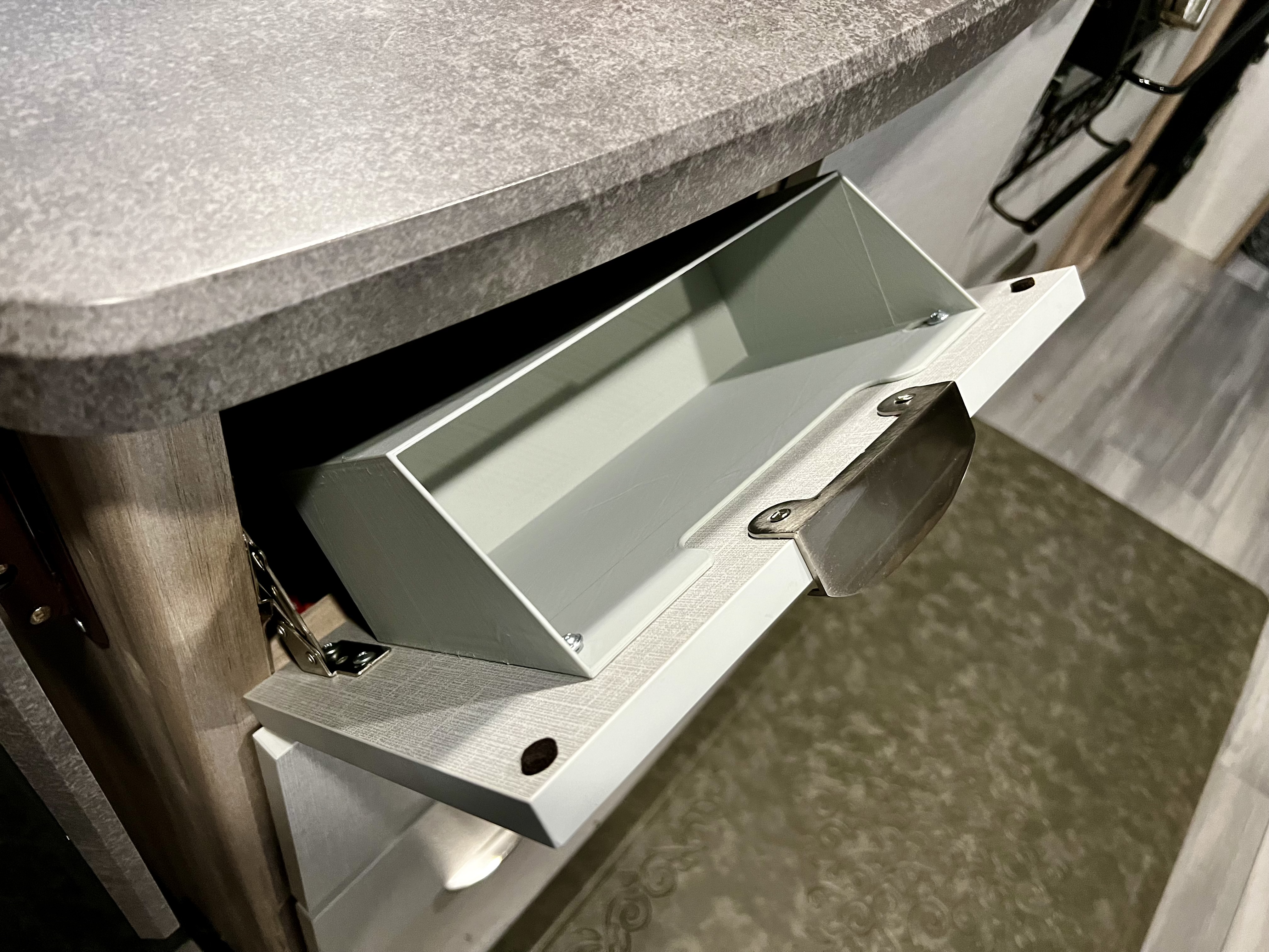 Travel Trailer Tip Out Tray