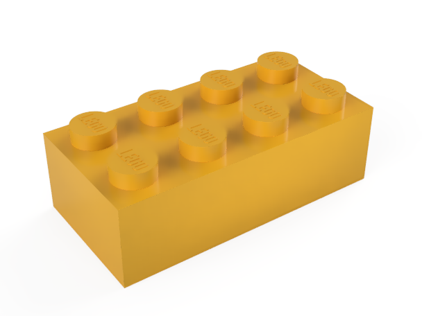 2x4 lego brick by ChronoTroy | Download free STL model | Printables.com