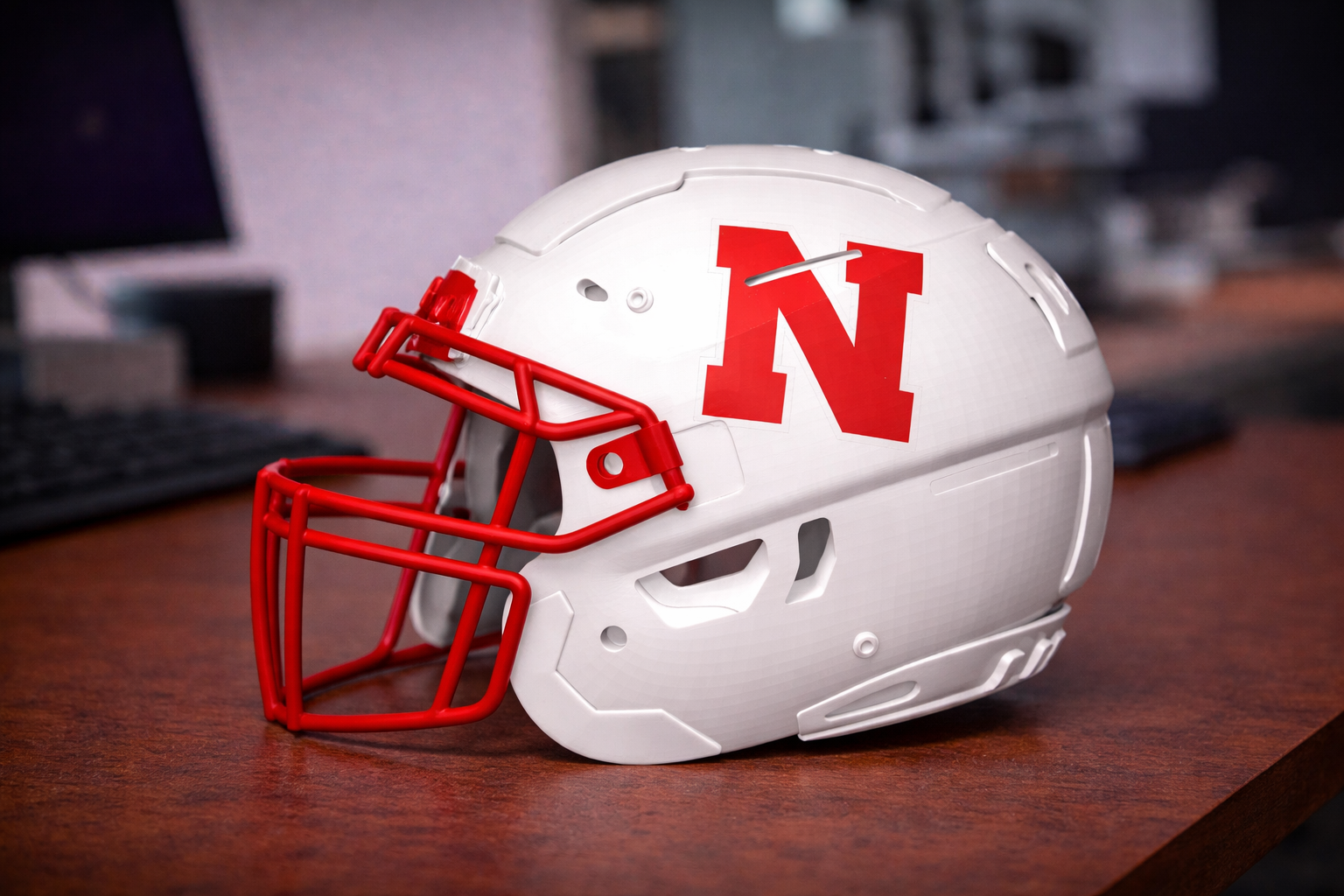 Nebraska Cornhuskers Helmet - F7 Style