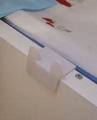 Bin hook for IKEA STUVA Diaper-Changing Table