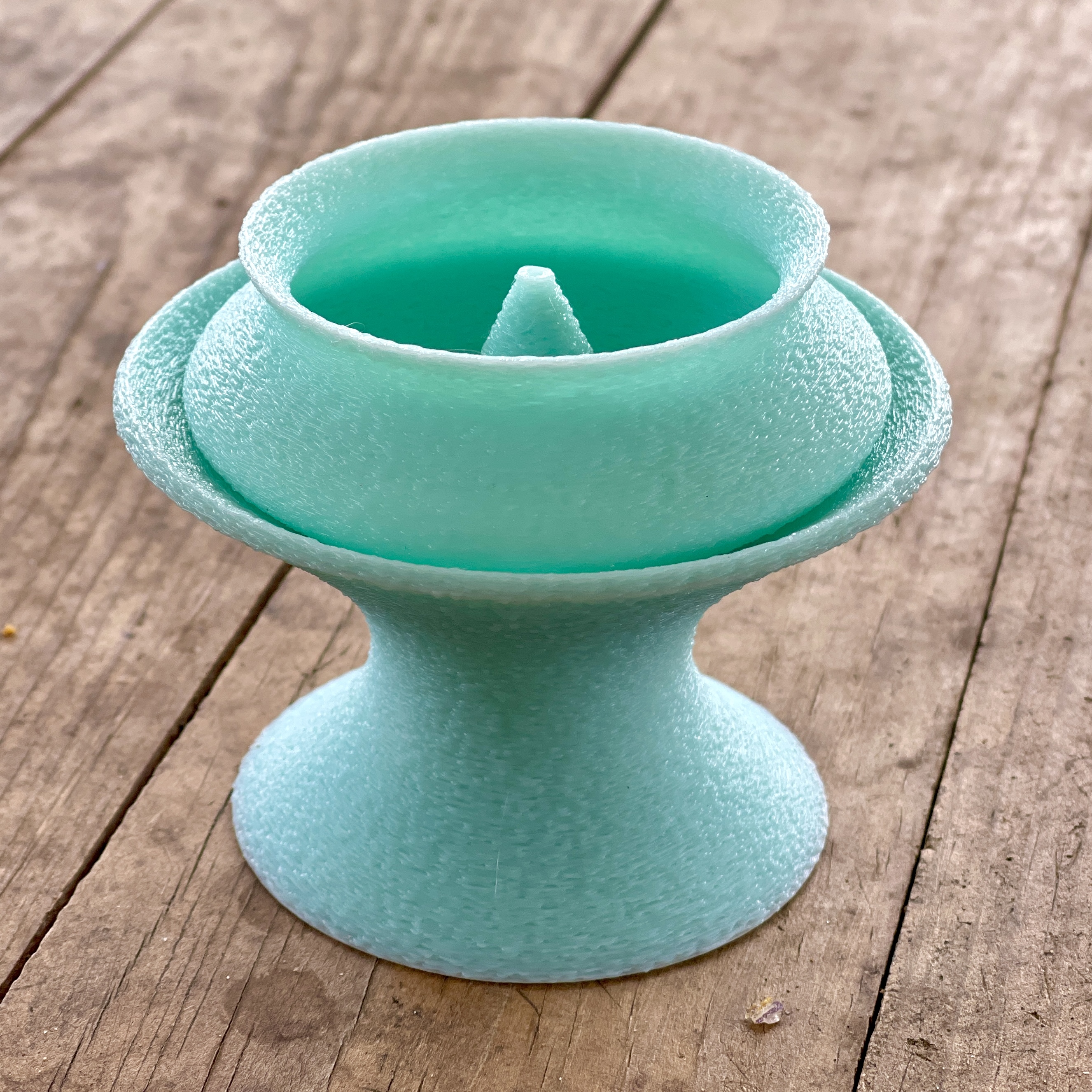 Two Piece Stackable Incense Stick Holder