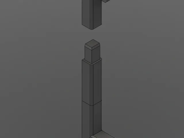 Expandable Headset stand (ikea bekant fit)