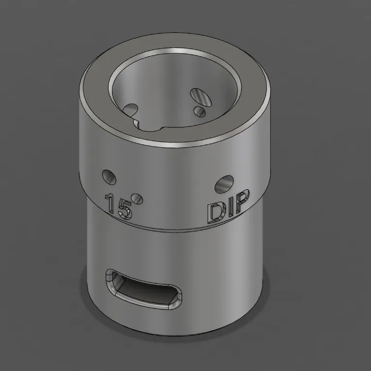 Tungsten Grinder/Sharpener with Dust Collection by Clough42, Download free  STL model