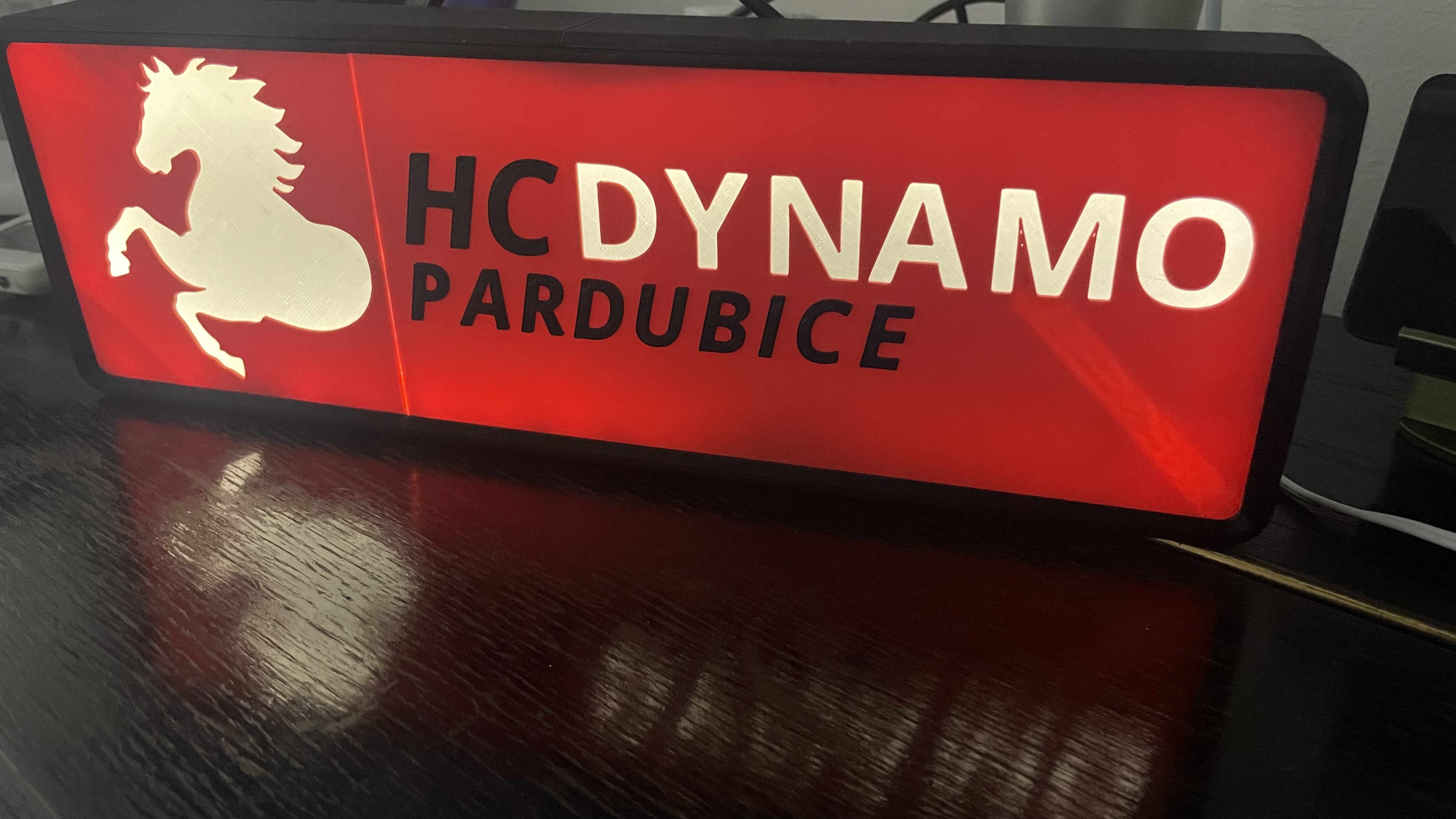 Led sign - HC Dynamo