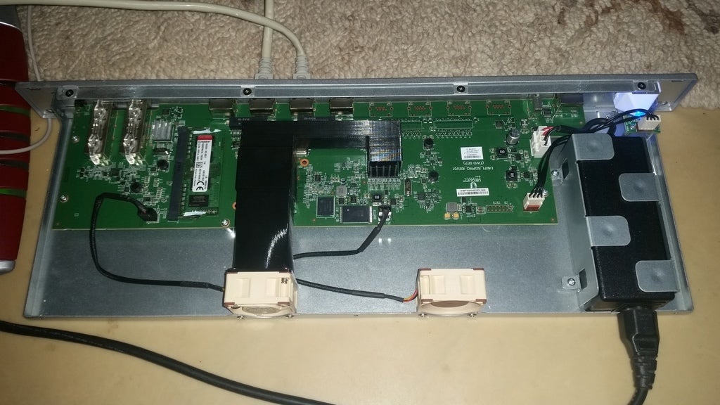 Ubiquiti Unifi USG Pro Fan Channel