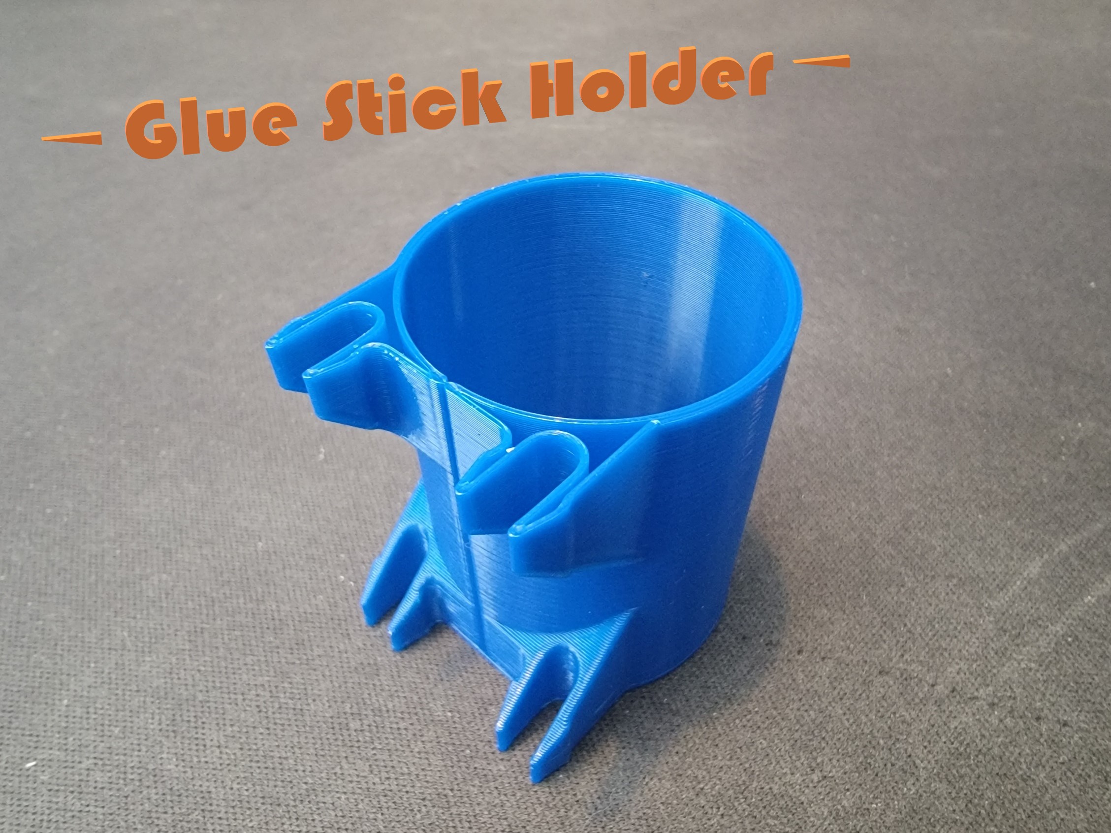 Vase Mode Glue Stick Holder by Robert Hammang Download free STL model
