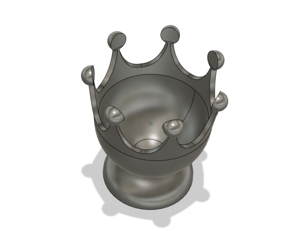 Miniatura 5 do modelo 3D Egg Cup Trophy (Easter gift)