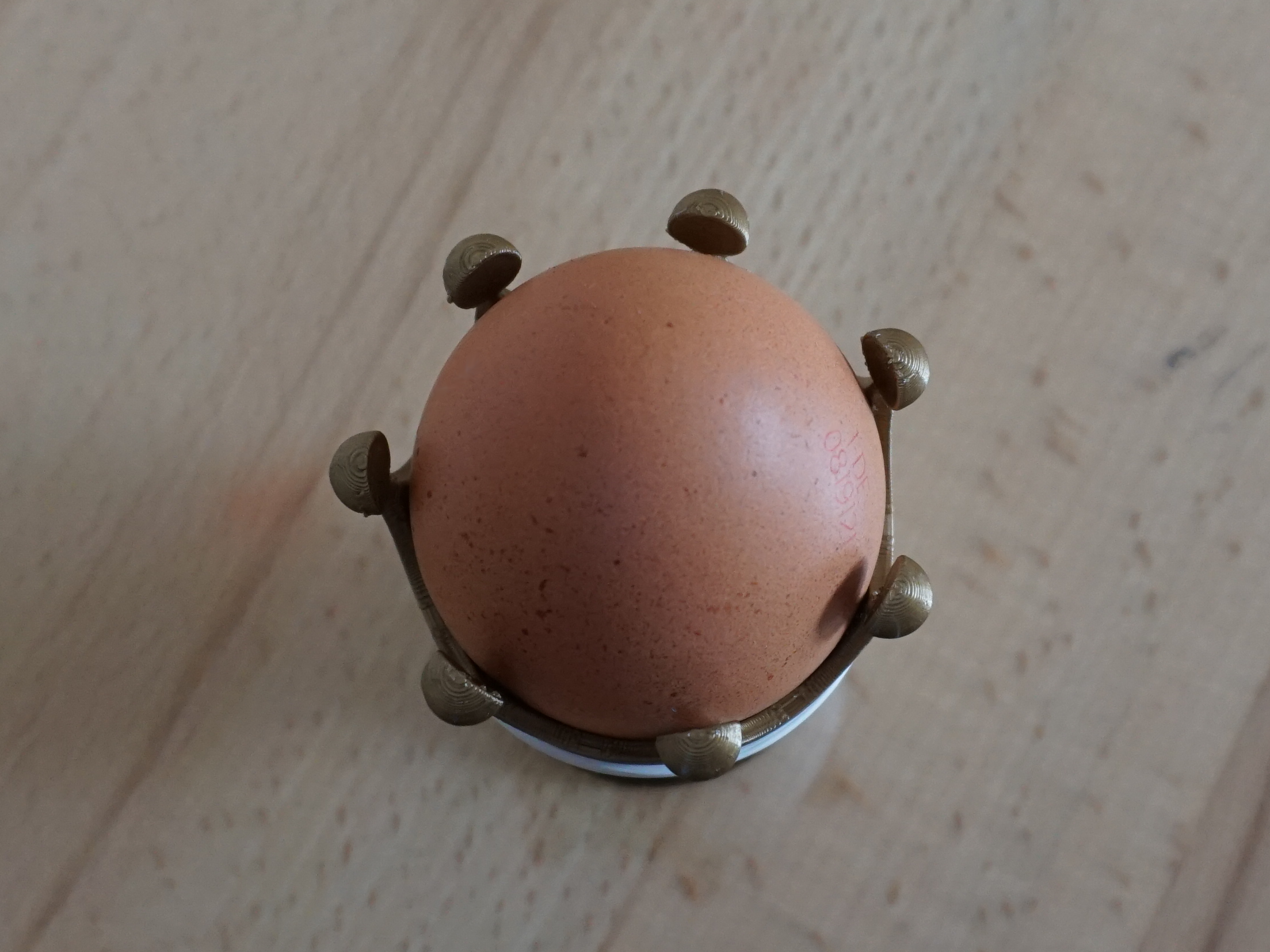 Miniatura 6 do modelo 3D Egg Cup Trophy (Easter gift)