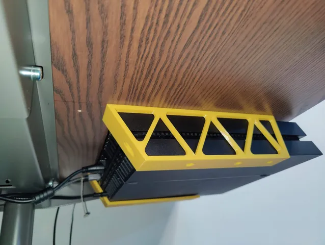 PS4 original under-desk mount