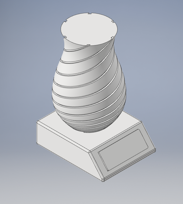 Miniatura 2 do modelo 3D A vase trophy