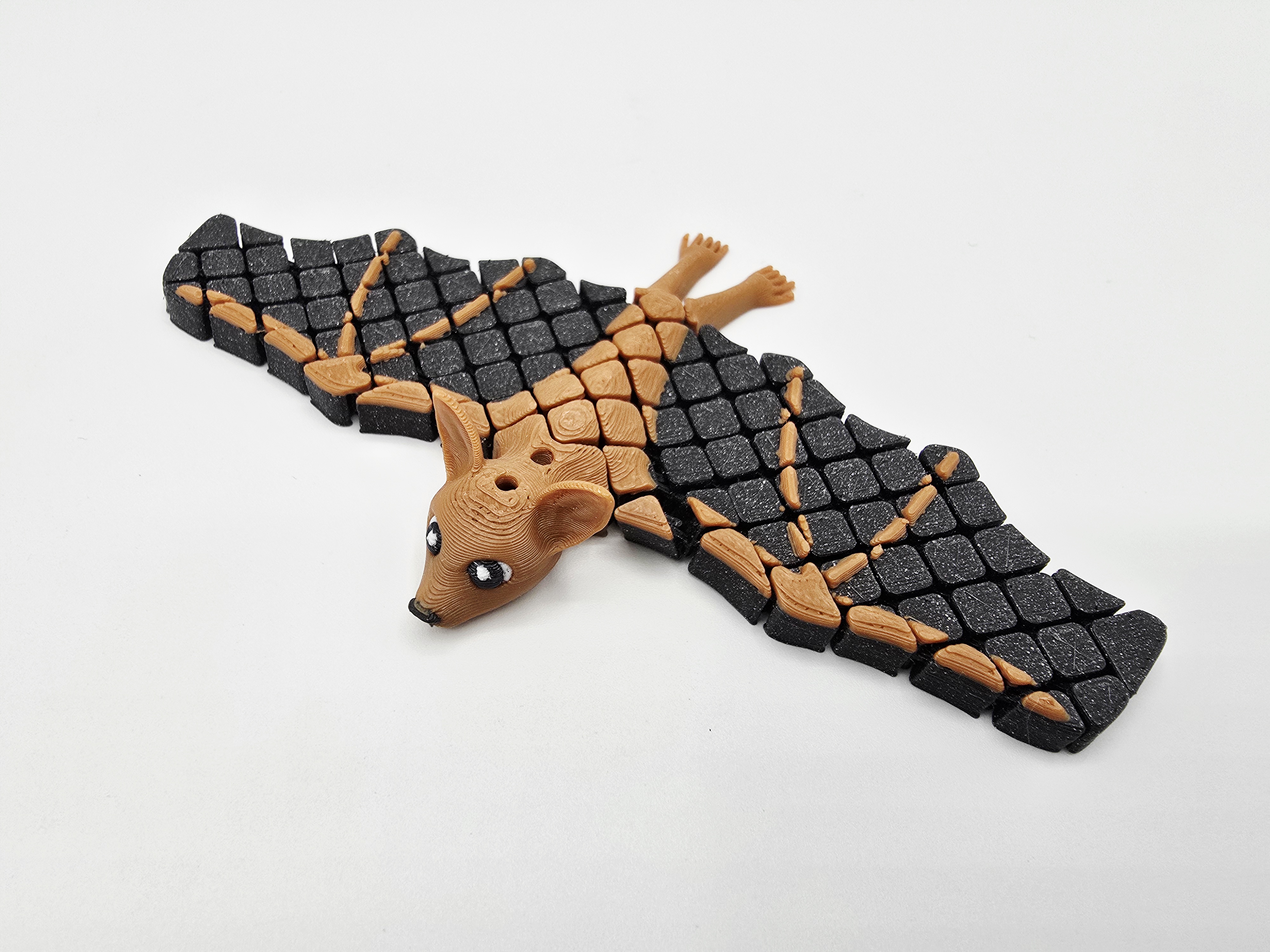 Miniatura 6 do modelo 3D Cute Flexi Bat