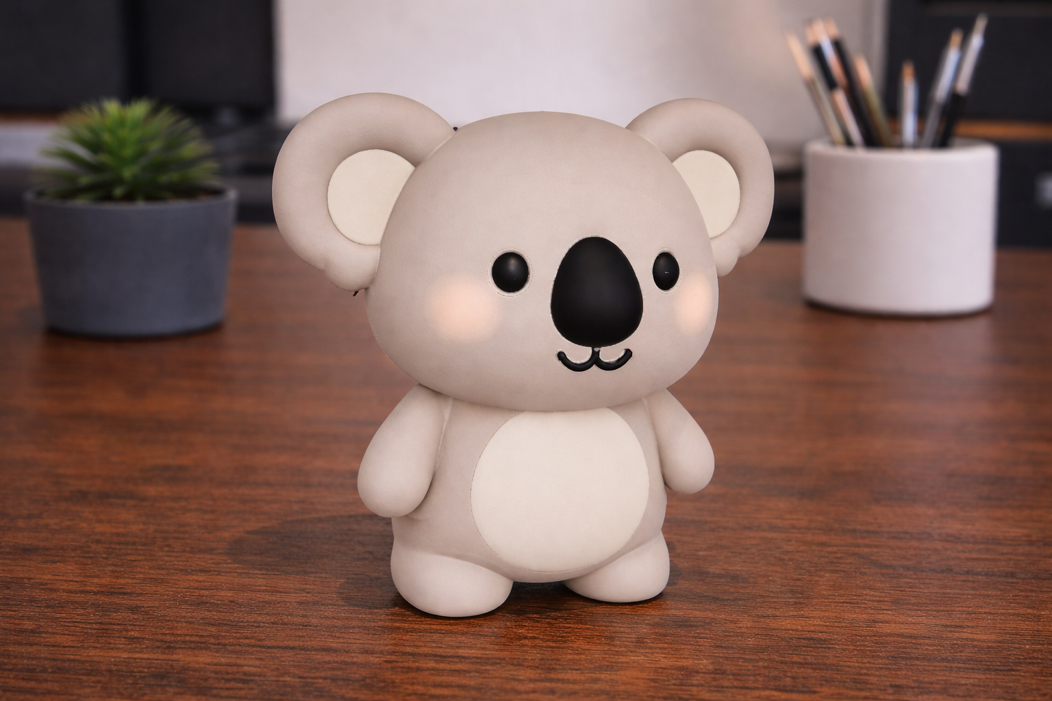 Cute Cartoon Koala – Adorable Koala Bear Figurine