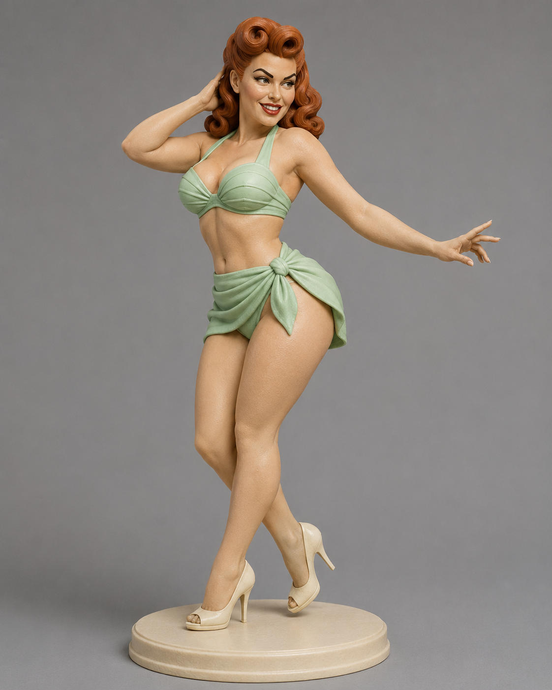 PinUp Girl rote Haare/PinUp Girl Red Hair