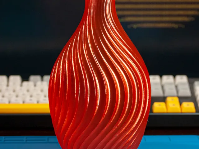 Wavy vase #1 (.step included)