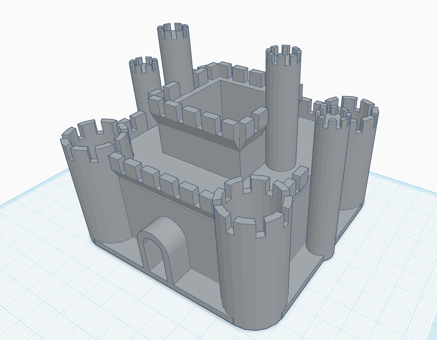 Medieval Castle Container