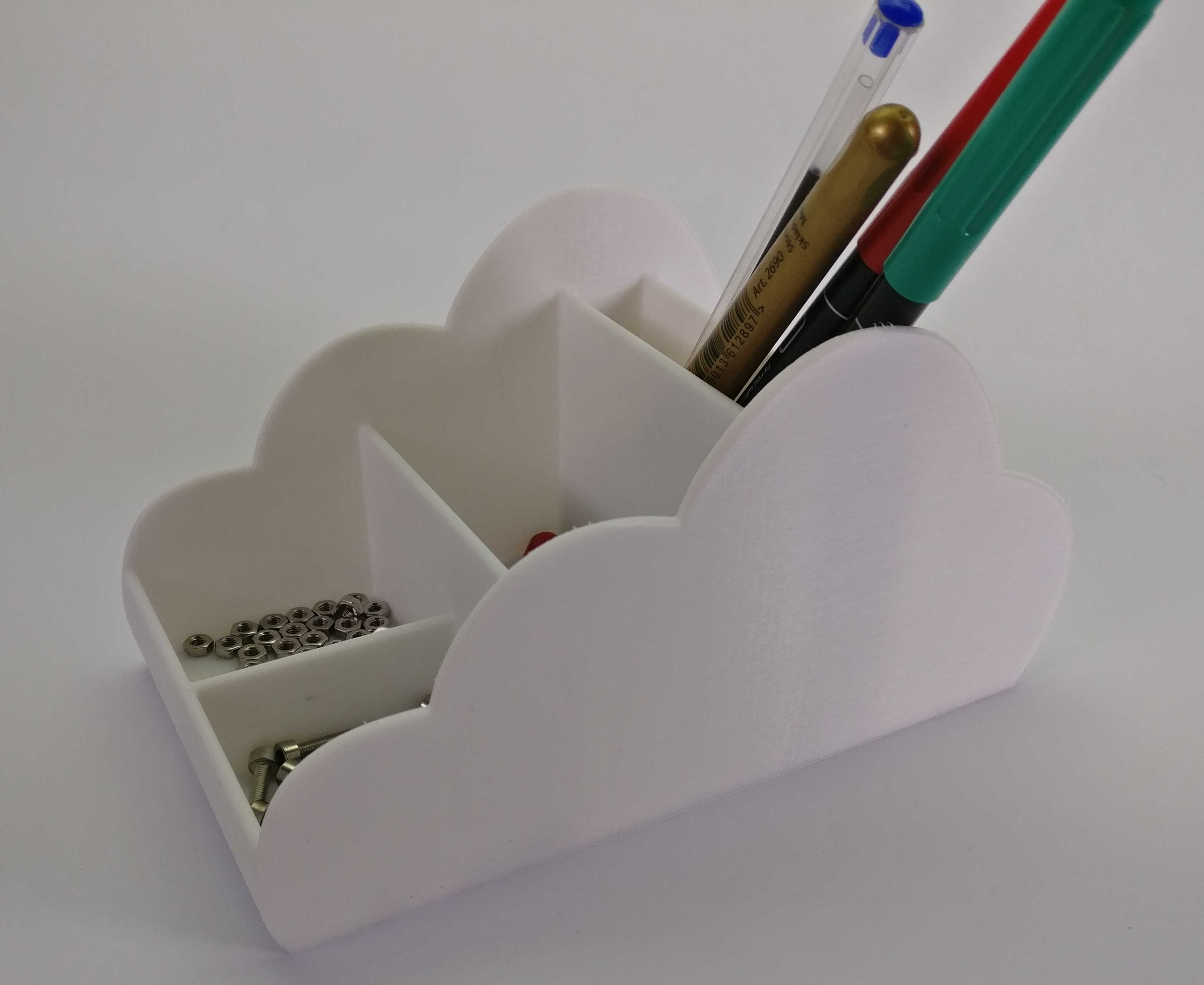 Cloud desk organizer