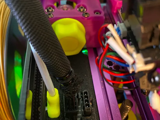 PTFE tube support for V0 with LDO picobilical