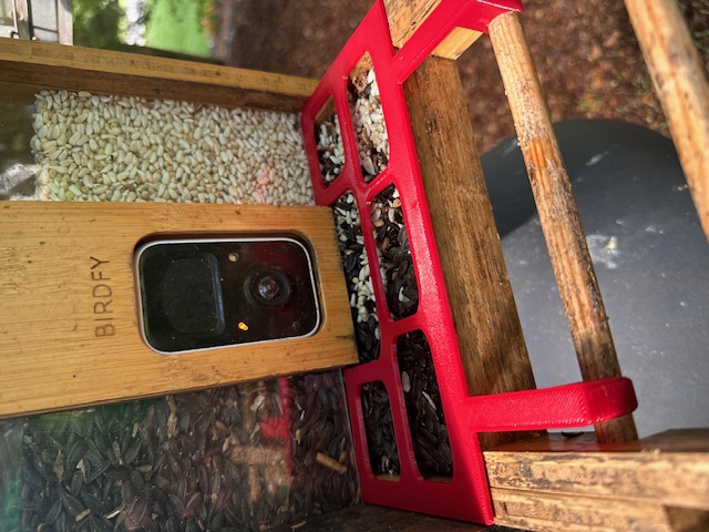 Seed Guard for Birdfy Bamboo Camera Feeder