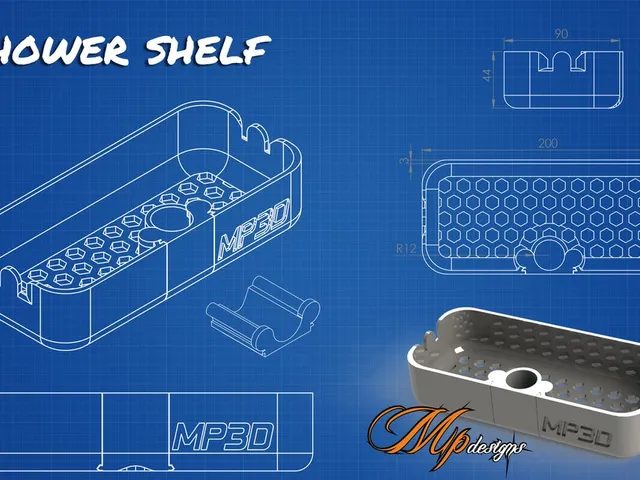 Shower shelf