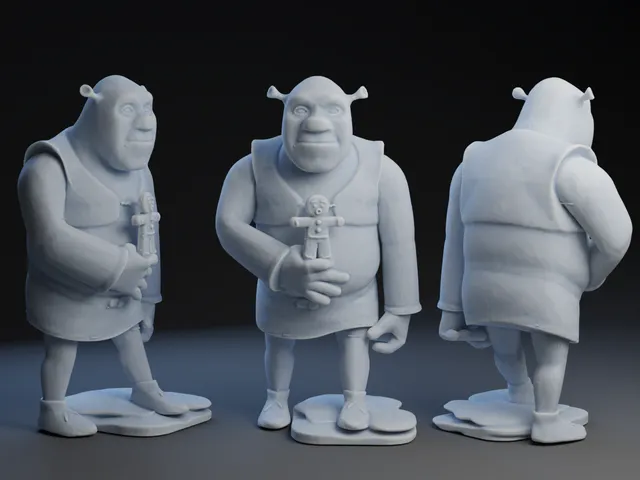 Shrek and the Gingerbread Man
