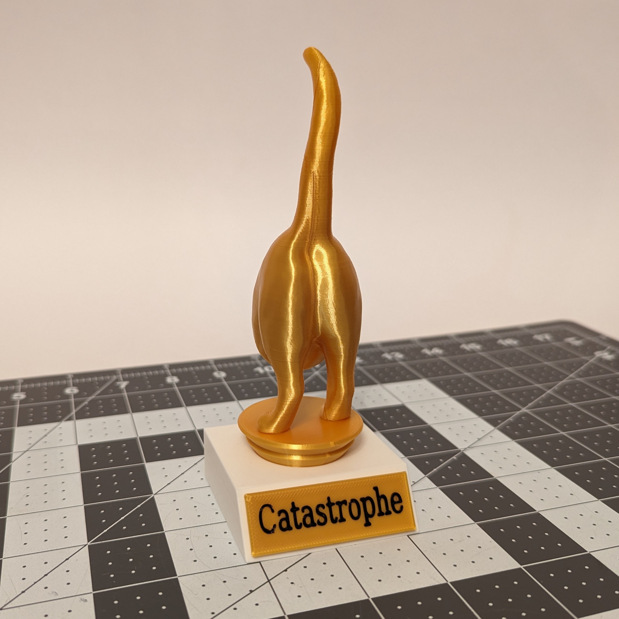 Miniatura 2 do modelo 3D Catastrophe/Cat-Ass Trophy