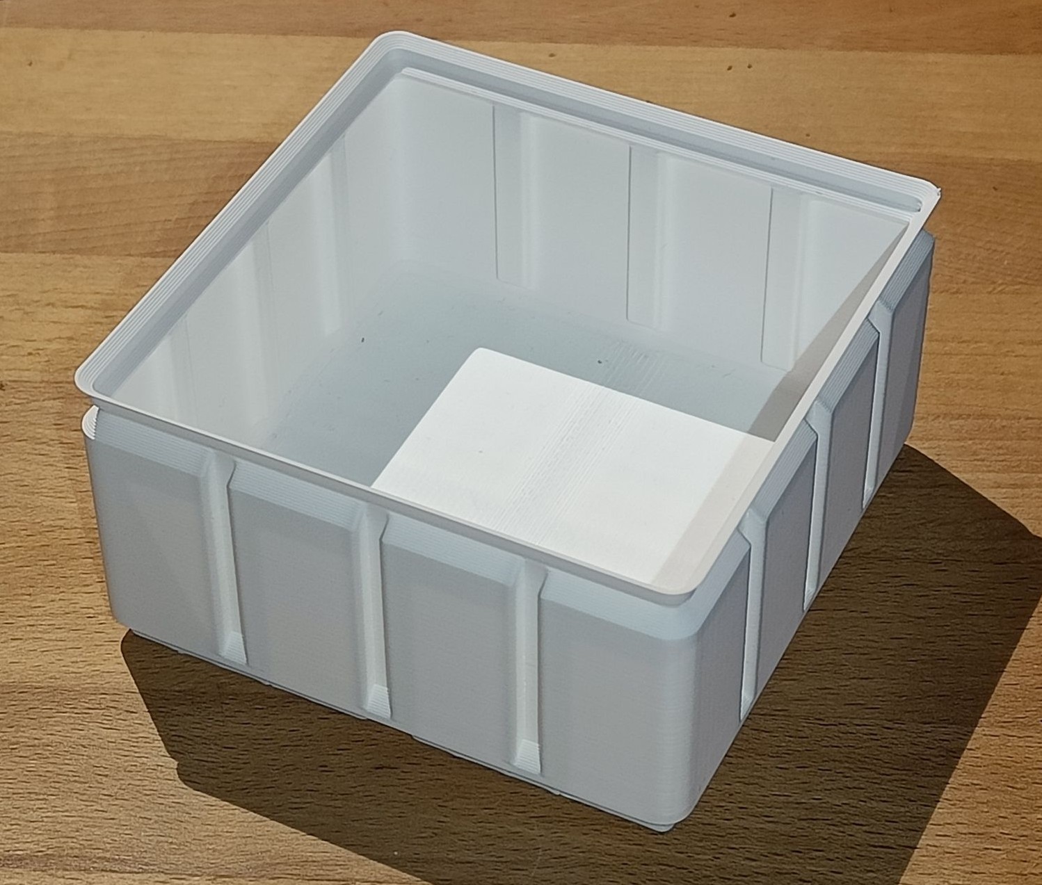 Large GridFinity vase mode bins by Bart van Heukelom Download free