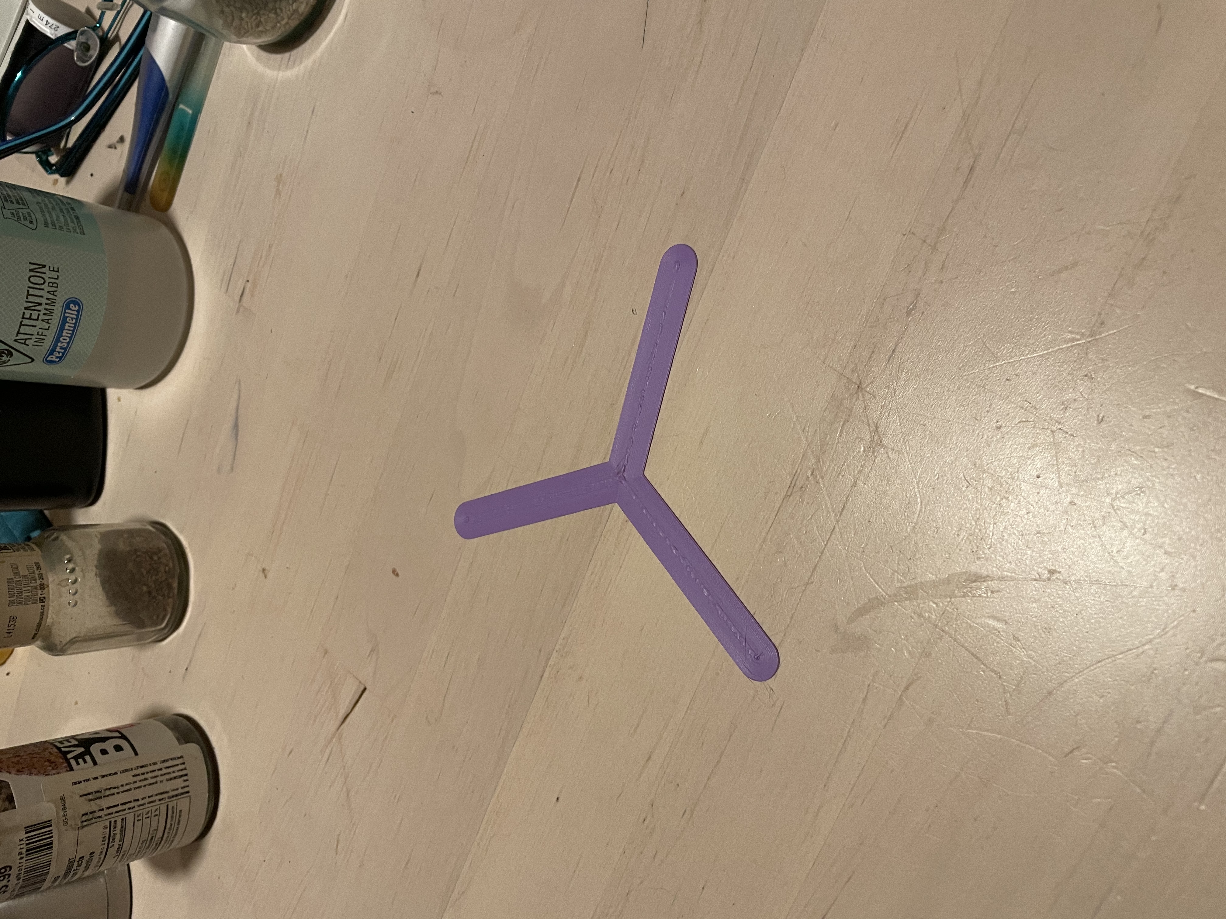 Bed Leveling Boomerangs