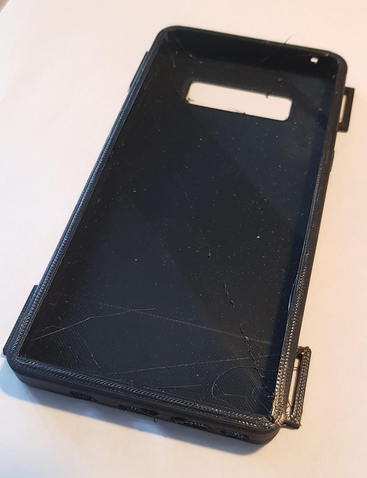 Samsung S8 note phone case with strap fixations