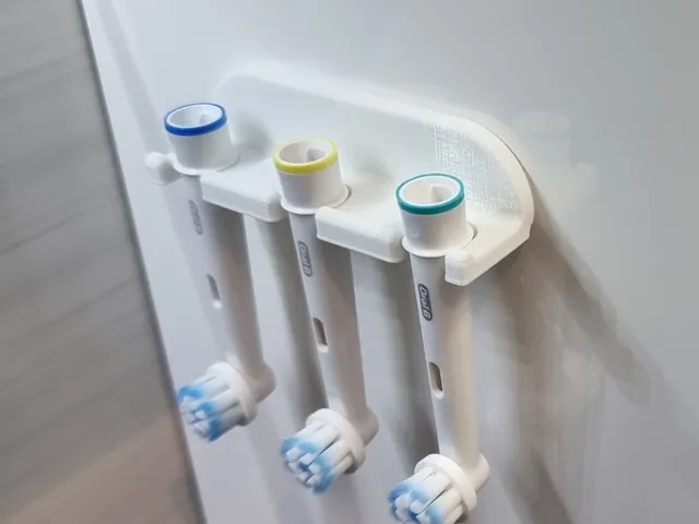 OralB Toothbrush heads holder for 3 & 4 brushes