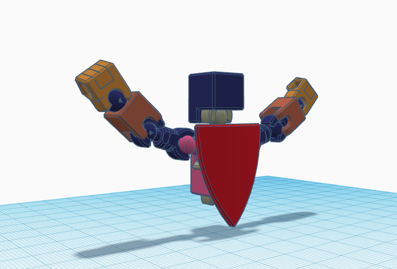 Back shield for mini 13