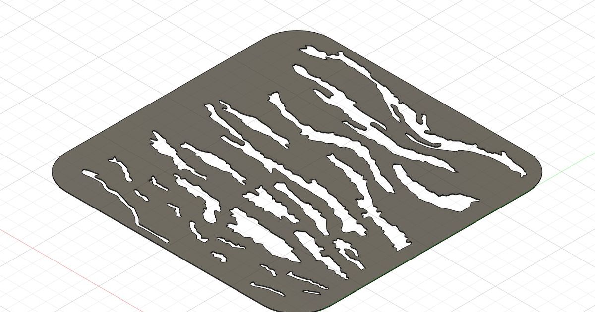 Tiger Stripe Stencil by SIGINT SYSTEMS | Download free STL model | Printables.com