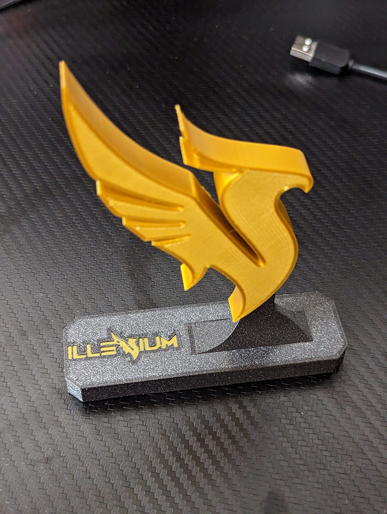 Illenium Phoenix Logo Desk Ornament by Ben | Download free STL model ...