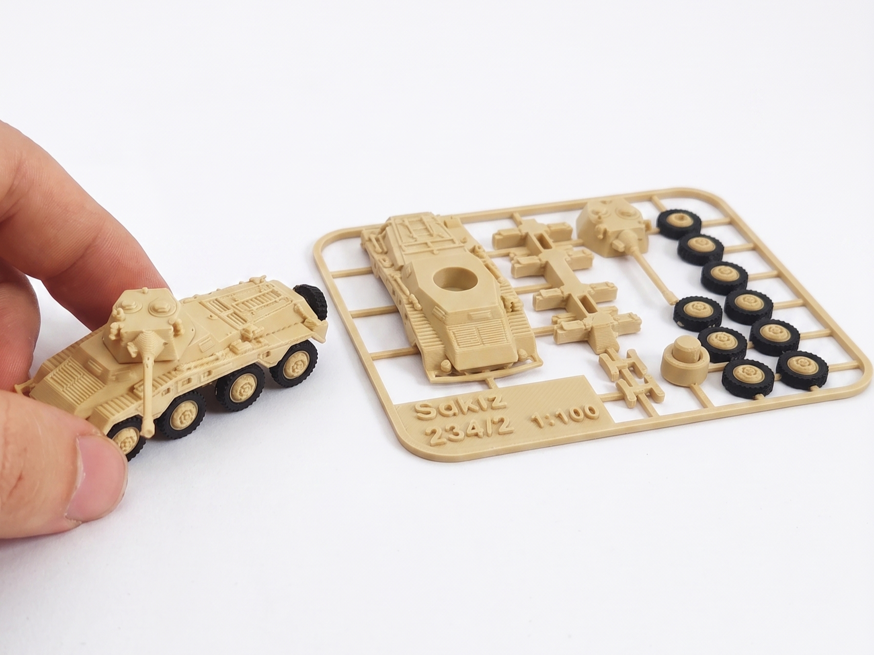 SdKfz 234/2 Puma kit card