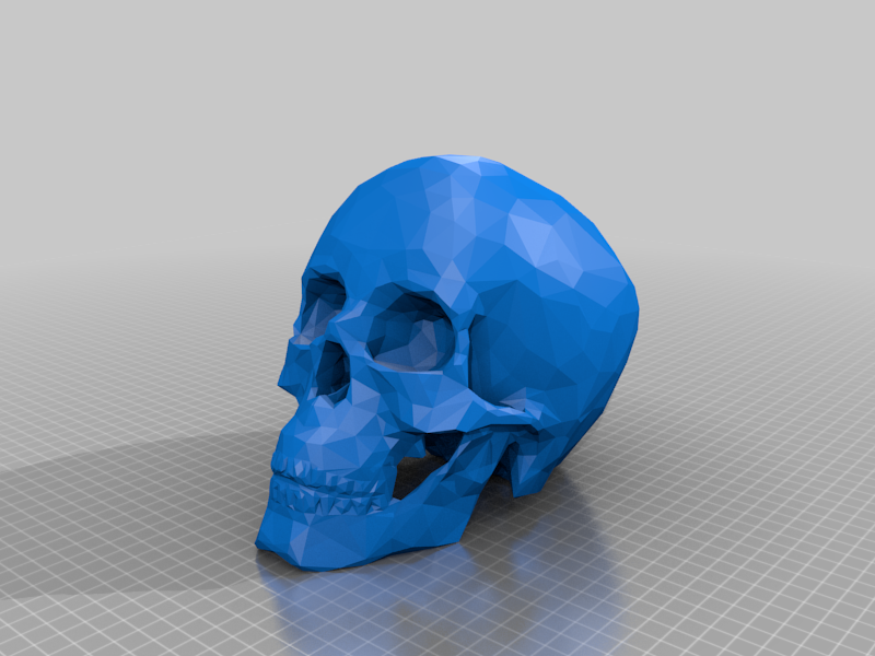 Miniatura 2 do modelo 3D Crystalline Skull Model