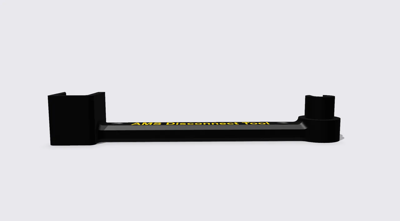 AMS Disconnect Tool Flush Letters by RadTechDad Download free STL