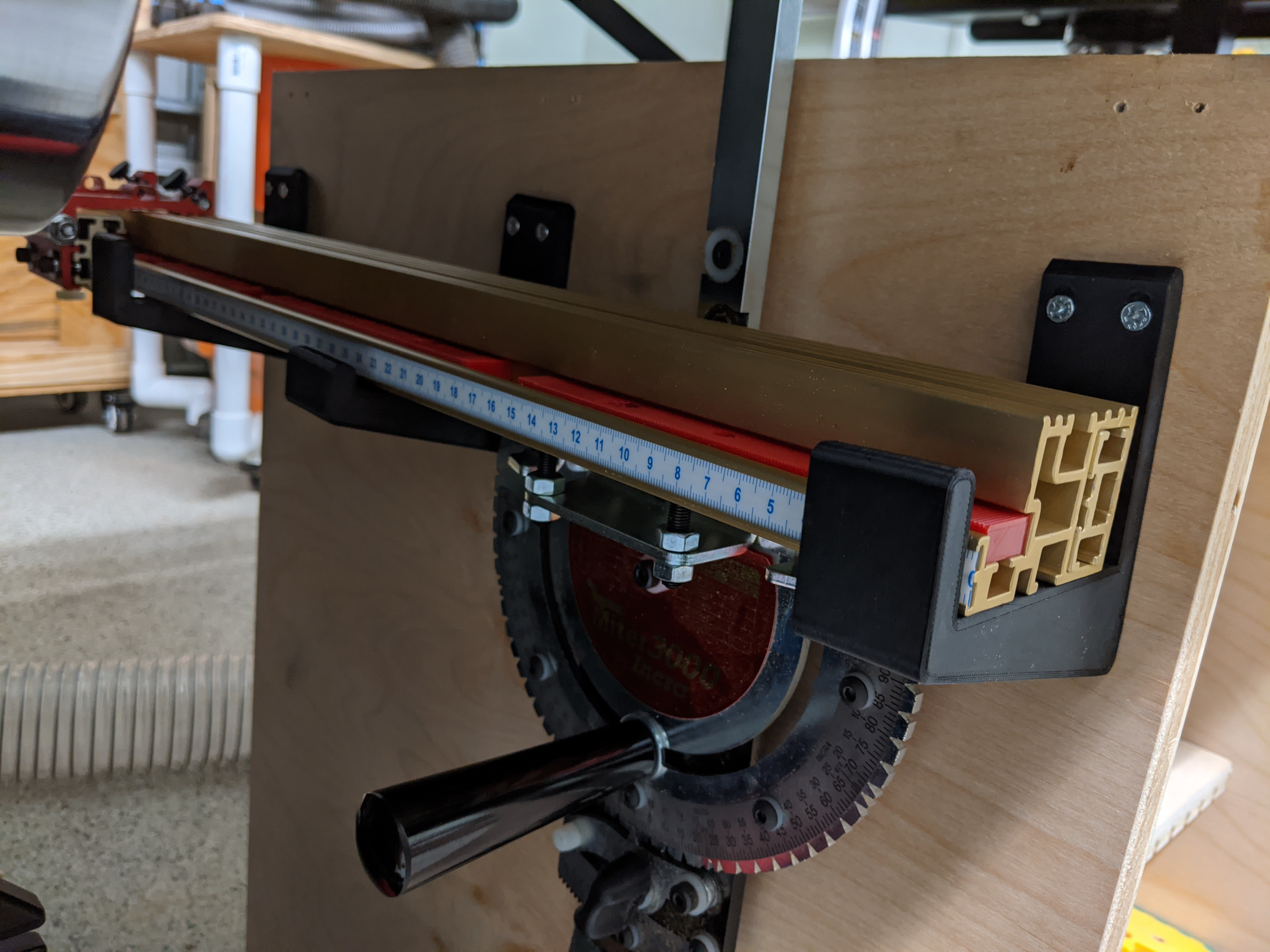Mounting Brackets for Incra Miter Gauges
