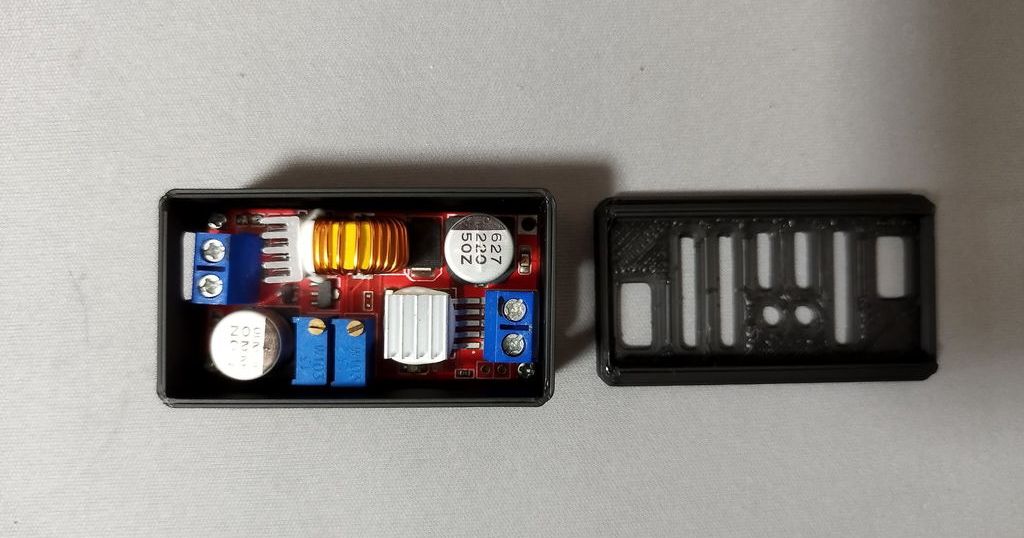 XL4015 CC CV buck converter case by Red Haniwa Download free STL