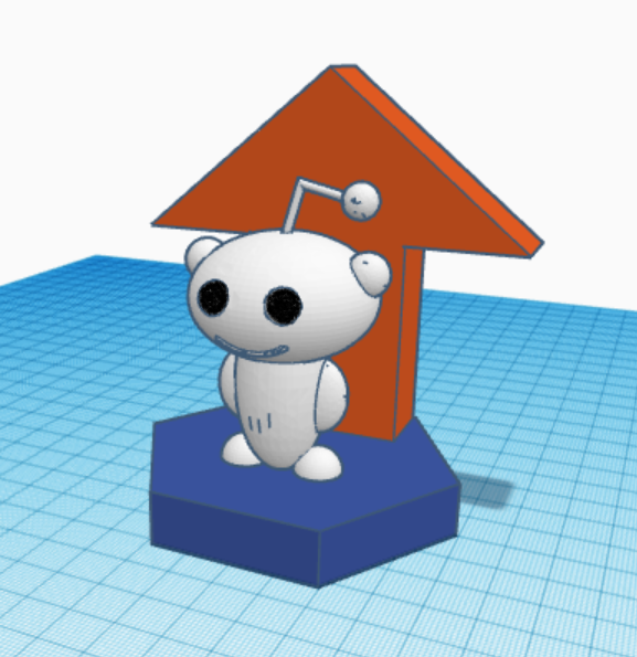 Reddit Snoo Award by Marlin | Download free STL model | Printables.com