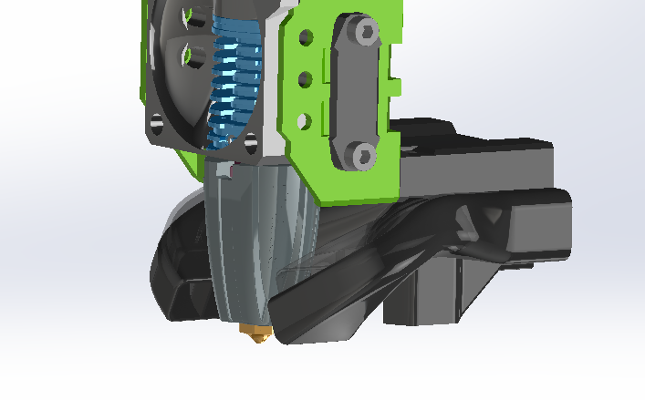 EVA3.0 Phaetus Rapido UHF/Volcano +Beacon for Mercury One.1 by ZERO G 3D model thumbnail