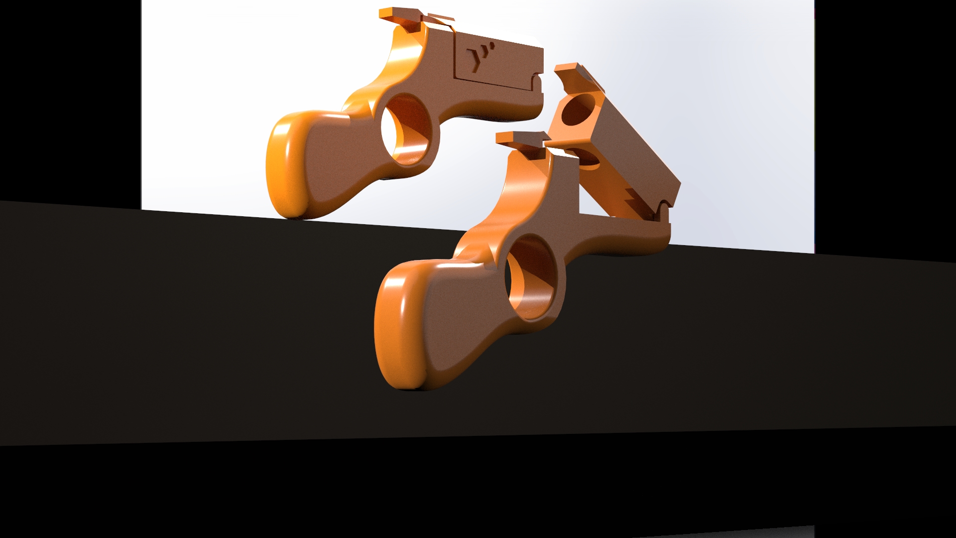 Fidget Rifle Keychain By INSANEWAVE Download Free STL Model fidget-rifle-keychain-by-insanewave-download-free-stl-model
