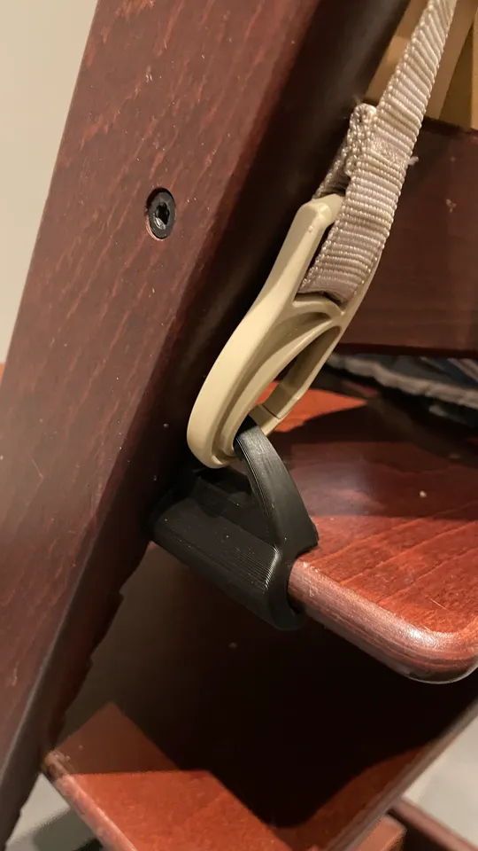 STOKKE Tripp Trapp harness attachment bracket by Guschtl | Download free  STL model | Printables.com