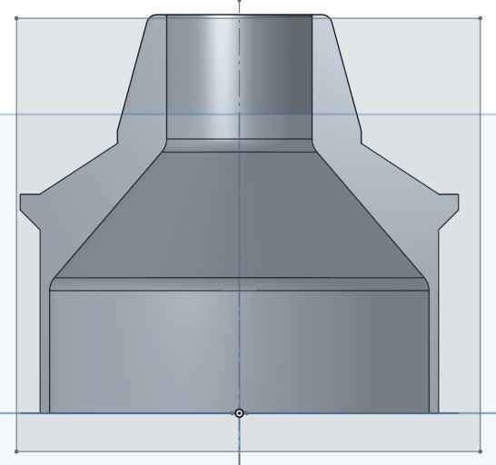 Vacuum Adaptor 100mm - 36.5mm